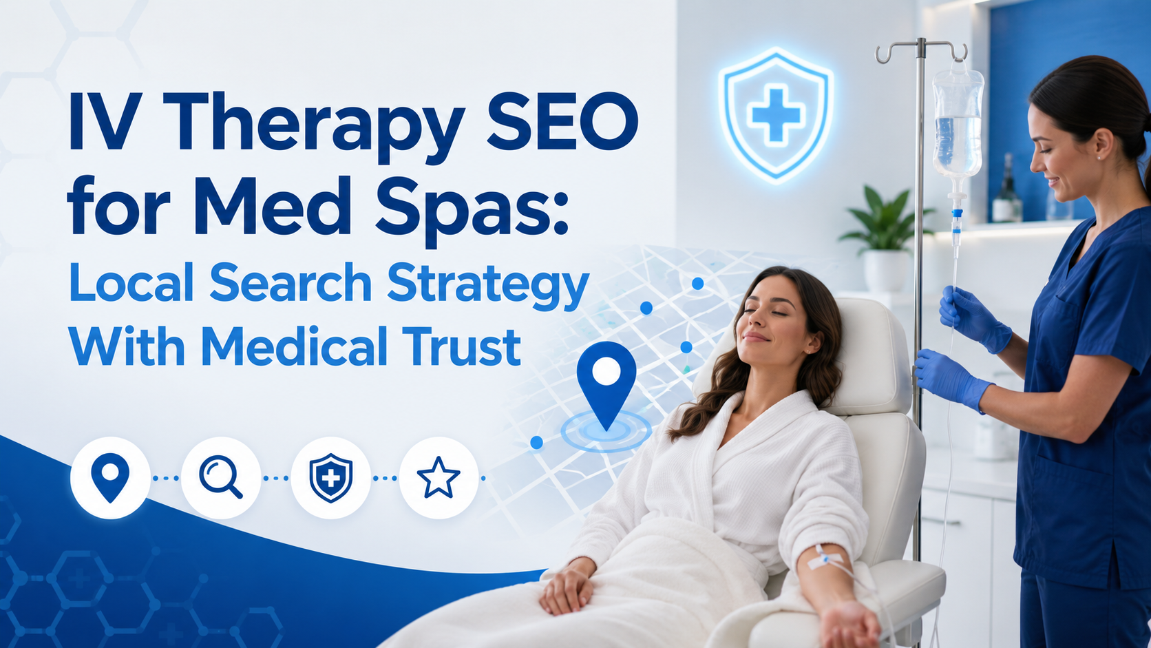 IV Therapy SEO for Med Spas: Local Search Strategy With Medical Trust article preview by Vistrane